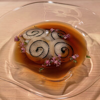 すし処 めくみ - 赤烏賊のルイベ