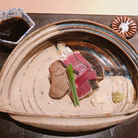 ぎんざ 一二岐 - 鰹の藁焼き