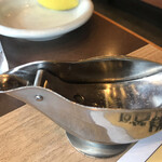 備長炭焼肉 てんてん 長岡蓮潟店 - 生絞りレモン