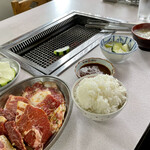 Riki Shokudo - 燒肉定食　¥1,000
                      牛腩　¥800