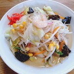 中華 いちばんぼし - 17品目の具沢山ちゃんぽん880円