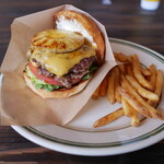 THE ROTARY - DOUBLE CHEESE BURGER＋PINEAPPLE