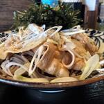 めし処 萩ノ宮 - 肉つけ蕎麦（冷）