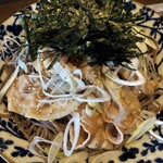 めし処 萩ノ宮 - 肉つけ蕎麦（冷）