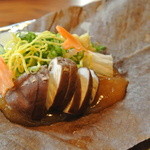 魚仲 - 朴葉味噌焼き