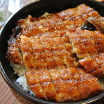 魚仲 - ミッチリ載った鰻の蒲焼