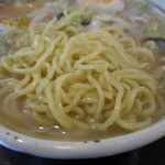 麺屋 東竜 - タンメンの麺