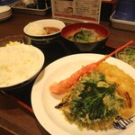 ランチB 野菜天ぷらセット