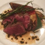 アズーリ - 牛フィレ肉のロースト～グリーペッパーソース～