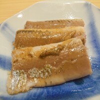 かがみ - 鰯。穴子と言われても分からないくらいの旨味。