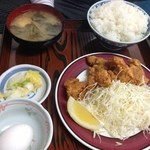 まつもと食堂 - 唐揚げ定食　600円