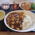 中華屋 長右ヱ門 - 四川麻婆豆腐丼セット（税込900+200円）