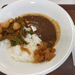 すき家 - カレーWニンニク、ミニ