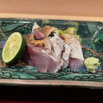 多仁本 - 皮目を炙った鯵♡良いおーあーじー♡