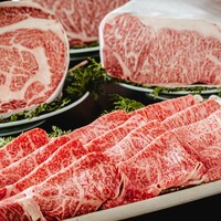 【萩】　黒毛和牛部位3種食べ比べ（1人前）180ｇ