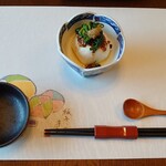 静ヒルズカントリークラブ レストラン - 清流仕立て　釜揚げ豆腐