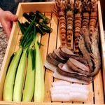 勢麟 - 今日の天ぷら　美しい✨