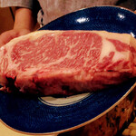 勢麟 - 完全牧草のみで育った牛　後ほど丸焼きで