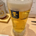 大衆酒場 北海道ながまれ 外苑前 - 生ビール　2021.06