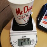 McDonald's - マックシェイクバニラM 200円