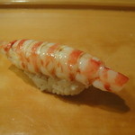 小判寿司 - 車エビですね。