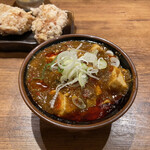 茨城タンメン カミナリ - カミナリ麻婆豆腐(小)、若ければコレだけでもドンブリ飯一杯は書き込めます。
