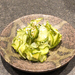 とり澤 - きゅうりの糠漬け