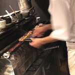 とり澤 - 店主の火入れ