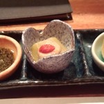 焼鳥YAMATO - お通し３品