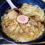 塩そば専門店 桑ばら - 鴨胸腺つけそば