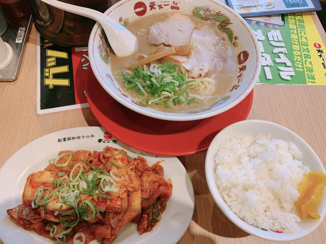 こってり豚キムチ定食 1050 By Jyagaim0 天下一品 堅田店 堅田 ラーメン 食べログ