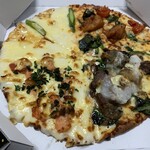 ドミノ・ピザ - どさんこクワトロ M、1,000円(税別)