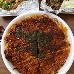 府中焼き 鉄板焼き だいまる - 府中焼き(パリパリ)