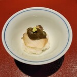 日本料理FUJI - 鮑の飯蒸し、鮑の肝
