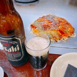 みっちゃん - 黒ビールとお好み焼き