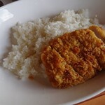 広陵カントリークラブレストラン - カツカレー アップ