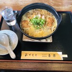 とんかつ 喜楽 - カツカレーラーメン　１２００円