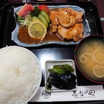 志なのや - 焼肉定食 ＋ご飯大盛 ¥1000