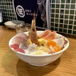 Aisengyoshouten - 海鮮丼 1,000円(税込)