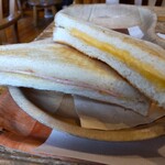 カフェOB - モーニングトースト(ハム+チーズ)