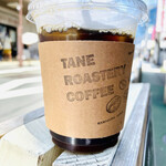タネ ロースタリー コーヒー - アイスコーヒー(ネルドリップ)　450円