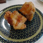 はま寿司 - から揚げ軍艦ガーリックソース100円