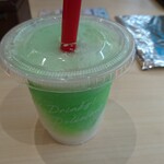 はま寿司 - ミルクメロンソーダフラッペ350円