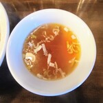 中華屋 丹心 - 炒飯スープ