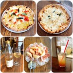 トラットリア ピッツェリア polipo - 絶品ピッツアにアンティパストにソフトドリンクは見た目も美しい❣️(o^^o)