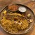 大岩食堂 - 料理写真:真イワシのビリヤニ with南インド風チキンカレー