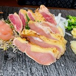 さつまおごじょ - 鶏の刺身盛り合わせ