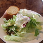 OSTERIA RITROVO - ランチの前菜サラダ