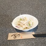 彩菜・中華ダイニング - 麻婆豆腐ランチのサラダ