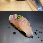 Sushi Takaya - 鯵　肉厚！